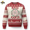 Oh What Fun Candy Cane Ugly Christmas Sweater for Sweet Holiday Style