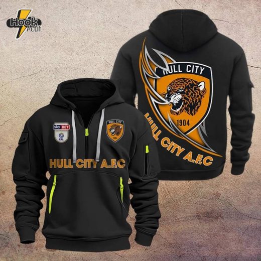 Hull City DMHT1091 Zip Hoodie – Hull Football Hoodie