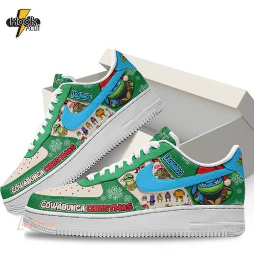 Leonardo TMNT Premium AF1 Exclusive Sneakers