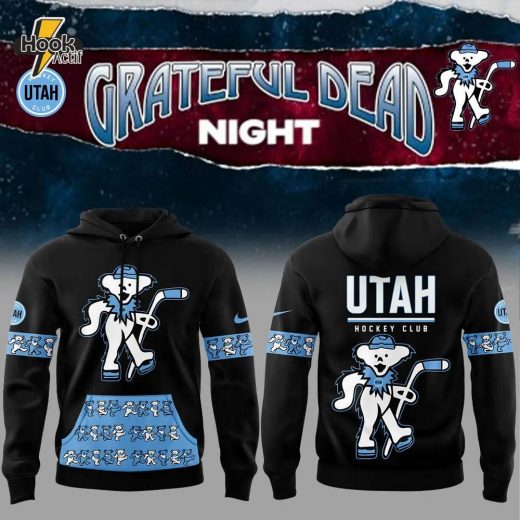 Limited Edition Nike Utah Hockey Grateful Dead Night Hoodie Set