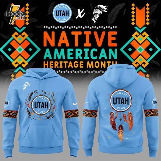 Limited Edition Nike Utah Hockey Native American Heritage Month Hoodie