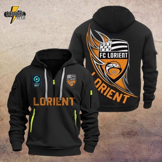 Lorient DMHT1208 Zip Hoodie – FC Lorient Supporter Gear