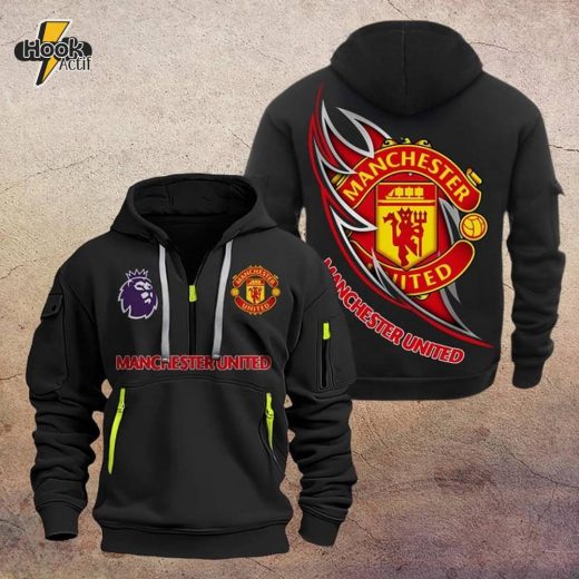 Manchester United DMHT1078 Zip Hoodie – Man United Hoodie