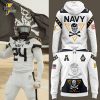 Navy Midshipmen football Jolly Rogers 2024 Hoodie v3