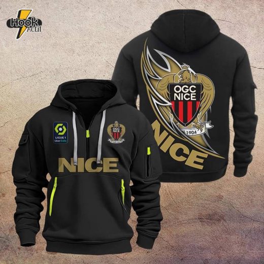 Nice DMHT1199 Zip Hoodie – OGC Nice Fan Hoodie