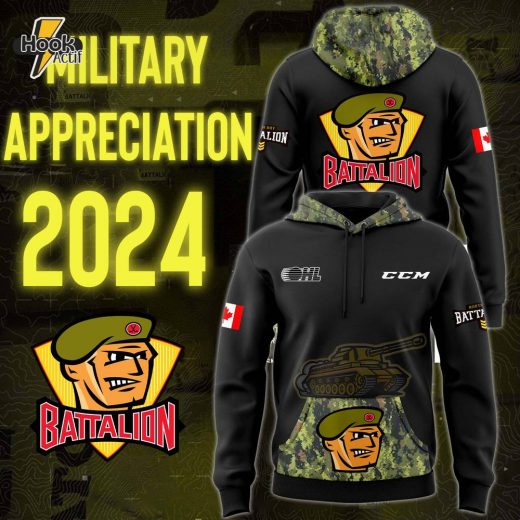 North Bay Battalion x Military Appreciation 2024 Hoodie