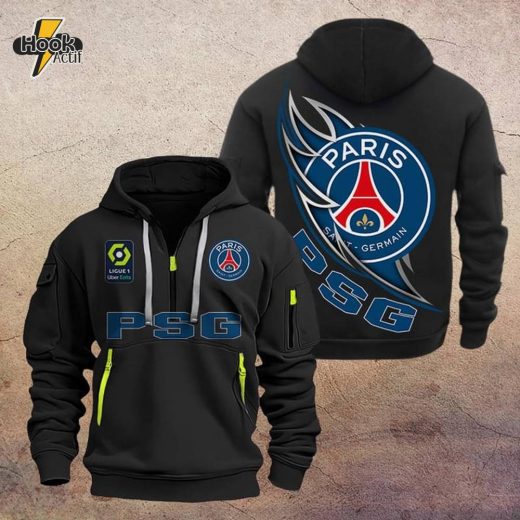 PSG DMHT1200 Zip Hoodie – Paris Saint-Germain Fan Apparel