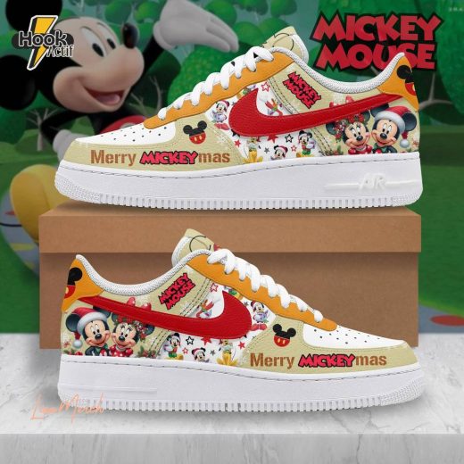 Premium Merry Mickeymas AF1 Sneaker Boots NG SO