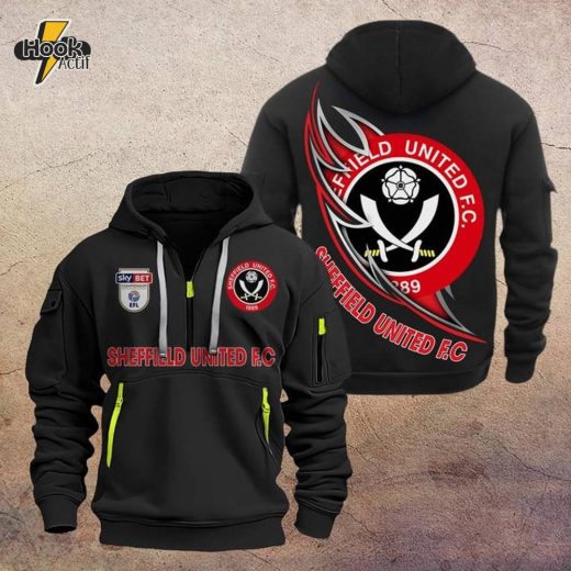 Sheffield United F.C DMHT1102 Zip Hoodie – Sheffield United Apparel