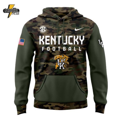 Special New Kentucky Football 2024 Military Appreciation Hoodie