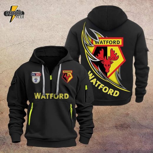 Watford DMHT1107 Zip Hoodie – Watford Fan Apparel