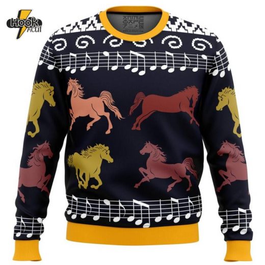 Kate Denson Mustang Sally Dead by Daylight Christmas Sweater Retro Holiday Look