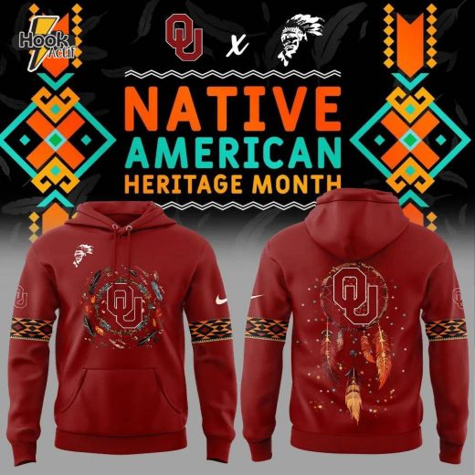 Limited Edition Nike Oklahoma Football Native American Heritage Month Hoodie