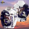 NFL Chicago Bears Custom Name Venom Pullover Hoodie