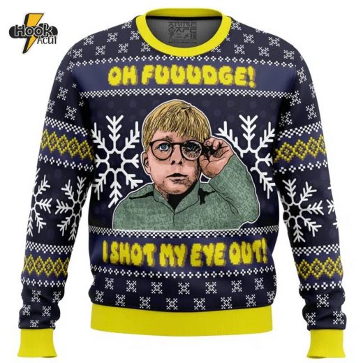 Oh Fuuudge A Christmas Story Christmas Sweater Perfect for Movie Lovers