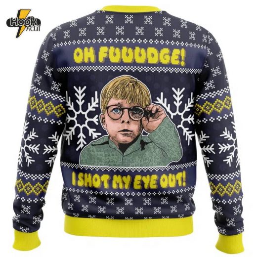 Oh Fuuudge A Christmas Story Christmas Sweater Perfect for Movie Lovers