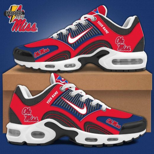 Ole Miss Football Personalized Air Max Plus Sneakers V2