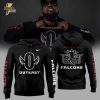 Mifland Limited Edition Black Hoodie Atlanta Falcons 2024 Collaboration