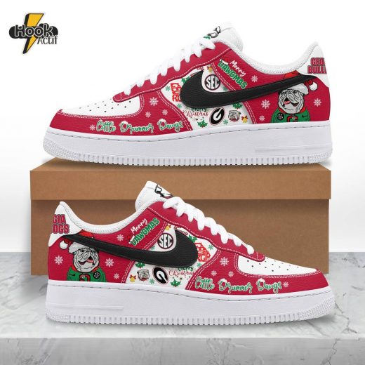 PREMIUM Georgia Bulldogs Little Drummer Dawgs AF1 Sneakers