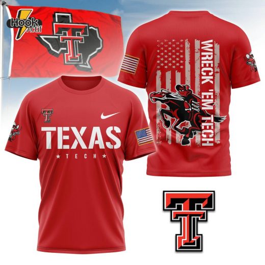 PREMIUM Texas Wreck ‘Em Tech 3D Shirt for Fans