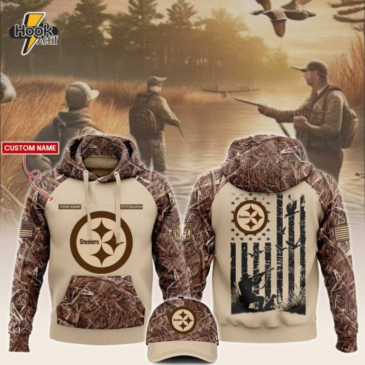 Pittsburgh Steelers NFL x Hunting Hoodie Limited Edition 2024 V2