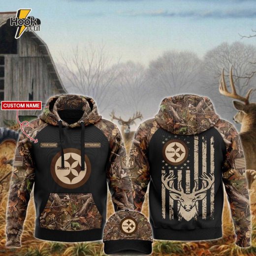 Pittsburgh Steelers NFL x Hunting Hoodie Limited Edition 2024 V3