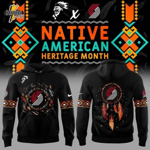 Portland Trail Blazers Native American Heritage Month Nike Hoodie