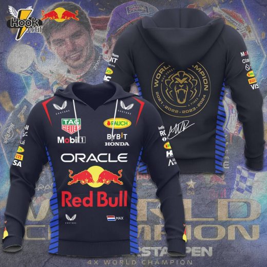 Red Bull Racing F1 Hoodie x MV1 3D Motorsport Fan Apparel