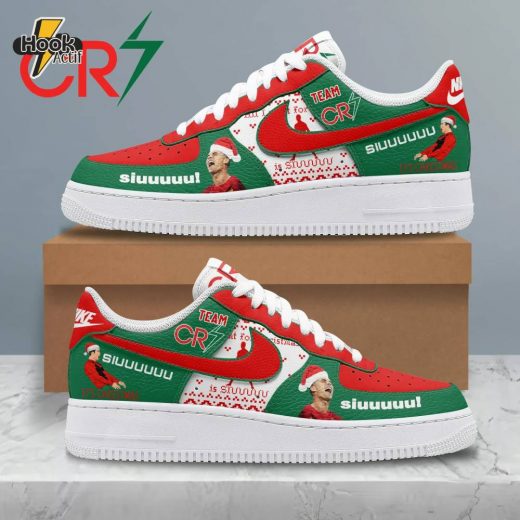 Ronaldo Premium AF1 Sneaker NTY Iconic Soccer Star Shoes