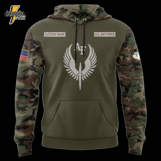 Salute to Service Limited Edition Hoodie with Personalized Name Feature