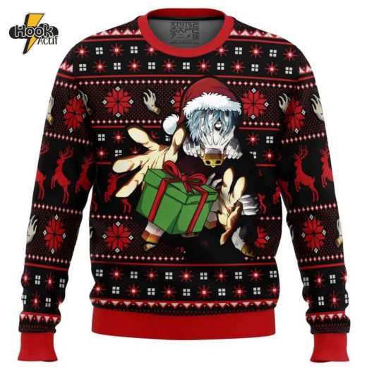 Tomura Shigaraki My Hero Academia Christmas Sweater Perfect Anime Gift