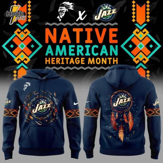 Utah Jazz Native American Heritage Month Nike Hoodie