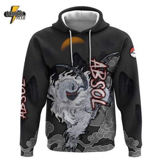 Absol Pokemon Hoodie – Japanese Art Style