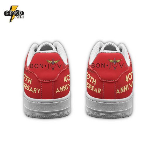 Bon Jovi 40th Anniversary AF1 Sneaker – Rock Legend Edition