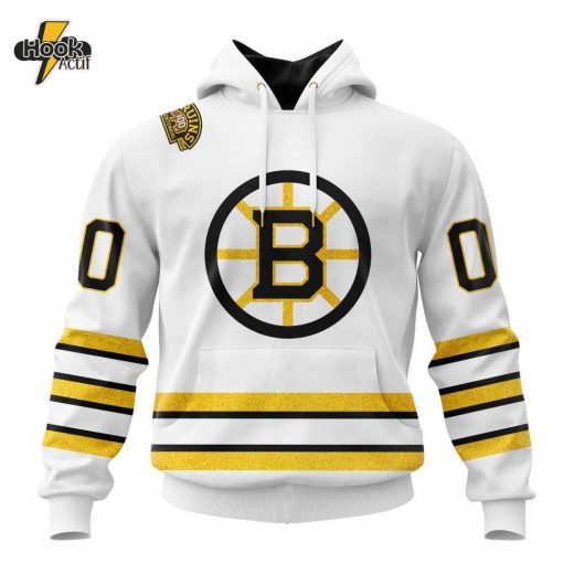 Boston Bruins NHL Hoodie – 2023-2024 Centennial Away Kits