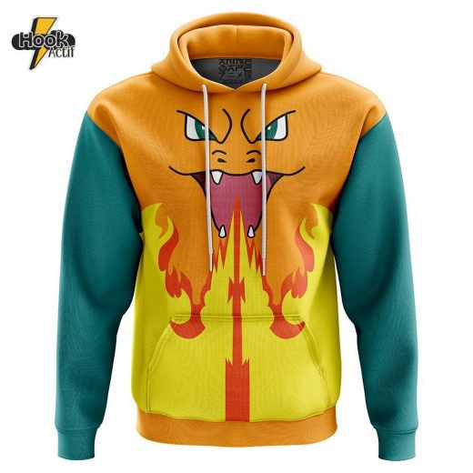 Charizard Pokemon Hoodie – Anime Art Style