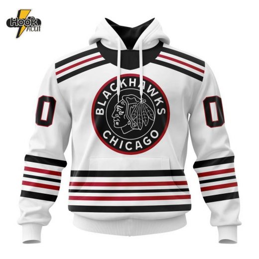 Chicago Blackhawks NHL Hoodie – Special Reverse Retro Redesign