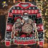 Axes Deck the Halls Viking Ugly Christmas Sweater – Festive Warrior Vibe