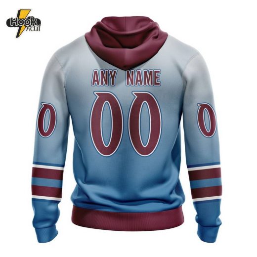 Colorado Avalanche NHL Hoodie – Retro Gradient Design (ST2202)