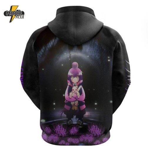 Dark Gathering Anime Hoodie – Yayoi with Lily Spiders Design