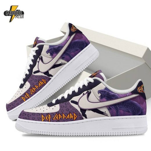 Def Leppard Inspired Premium AF1 Sneaker – Iconic Rock Style