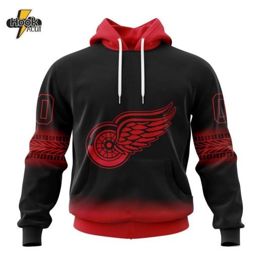 Detroit Red Wings NHL Hoodie – Personalized Gradient Series Concept Kits (ST2301)