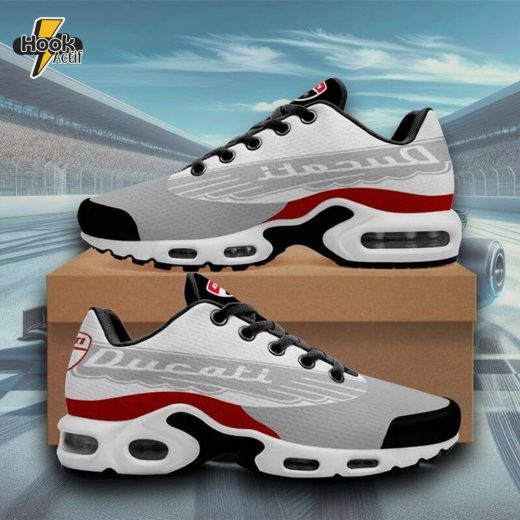 Ducati Air Max Plus Sport Sneakers – Red Edition