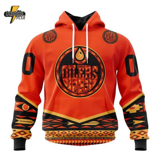 Edmonton Oilers NHL Hoodie – National Day for Truth and Reconciliation Design