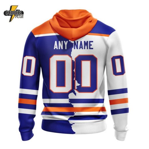 Edmonton Oilers NHL Hoodie – Personalize 2023 Home Mix Away Kits