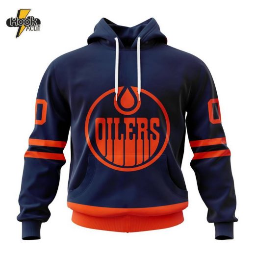 Edmonton Oilers NHL Hoodie – Personalized 2023 Alternate Kits