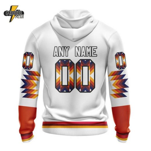 Edmonton Oilers NHL Hoodie – Special Native Pattern Design (ST2302)