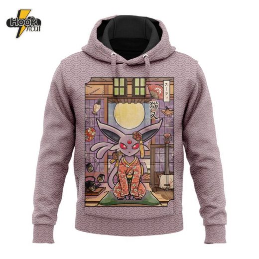 Espeon Pokemon Hoodie – Japanese Art Style