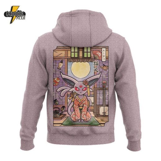 Espeon Pokemon Hoodie – Japanese Art Style