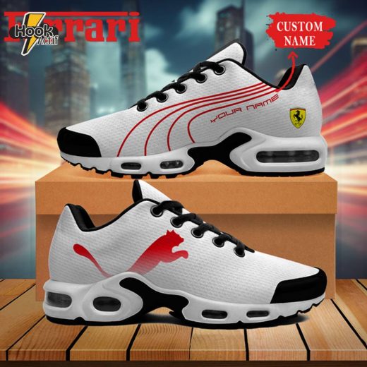 Ferrari Air Max Plus Sport Sneakers Classic Red